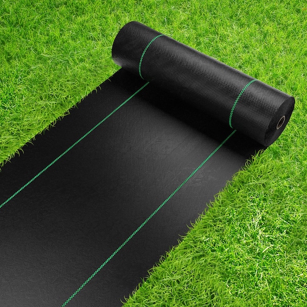 Premium 3ft. X 200ft. Pro Garden Weed Barrier Landscape Fabric, 6 OZ Heavy Duty, Lightweight